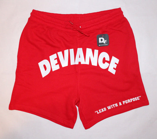 Deviance Summer Essential Shorts (Red)